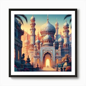 Islamic Palace Art Print