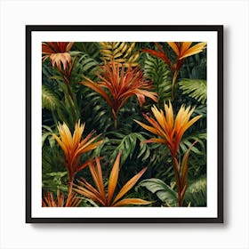 Bird Of Paradise Art Print