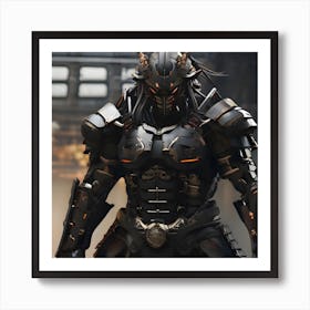 Predator Warrior Art Print