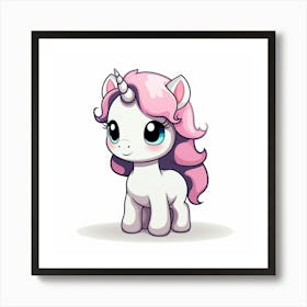 Cute Unicorn 23 Art Print