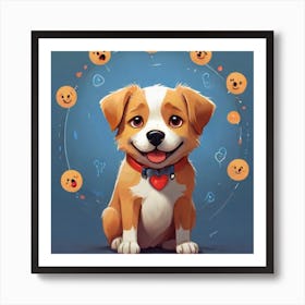 Dog10 Art Print