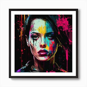 Portrait Of A Woman 20 Art Print