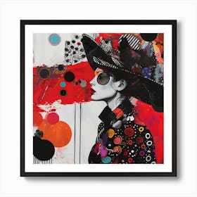 Fashionista 5 Art Print