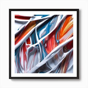 Abstract Painting 4 Art Print