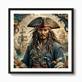 Pirates Of The Caribbean Art Print