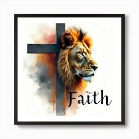 Man of Faith Art Print