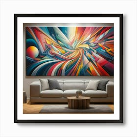 Abstract Painting 1 Art Print