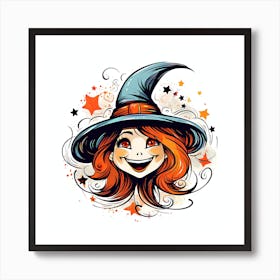 Witches Hat 1 Art Print