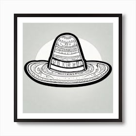 Mexican Hat 25 Art Print