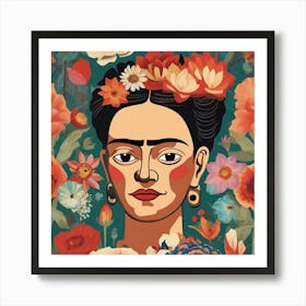 Frida Kahlo 124 Art Print