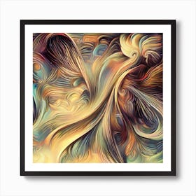 Abstract Painting 1 Art Print