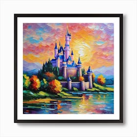 Cinderella Castle 34 Art Print
