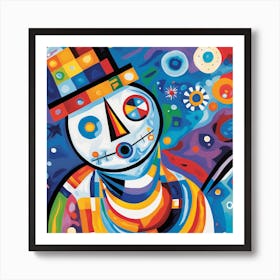 Snowman 9 Art Print