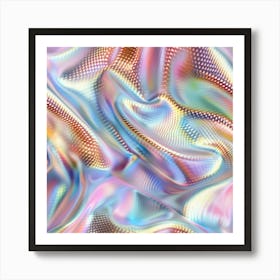 Holographic Background 7 Art Print