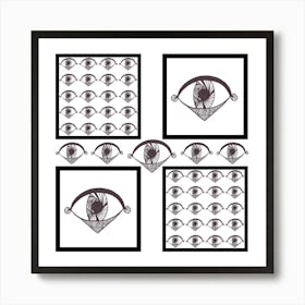 The Diamond Eye - Geometrical |New Release Art Print