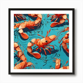 Crawfish 17 Art Print