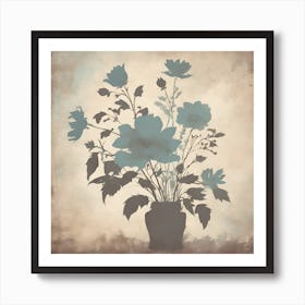 Flowers In A Vase Art Print