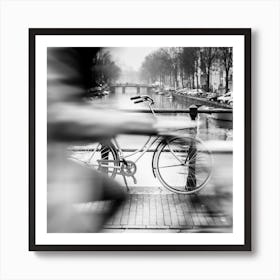 Amsterdam Bridge Art Print