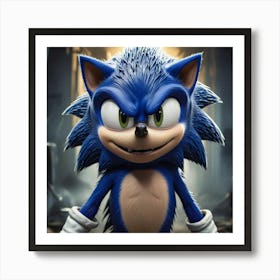 Sonic The Hedgehog Art Print