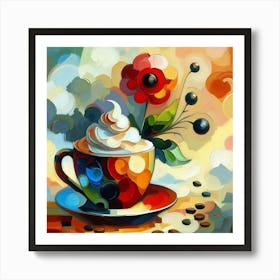 Coffee Cup 78 Art Print