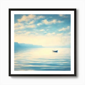 Boat In The Water Art Print