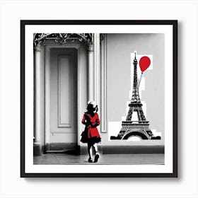 Paris Eiffel Tower 45 Art Print