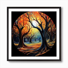 Trees Of Autumn Art Print