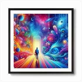 Psychedelic Art 3 Art Print