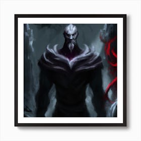 Dark God of War Art Print