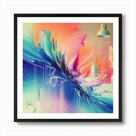 Abstract Painting 8 Art Print