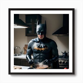 Batman In The Zone Art Print