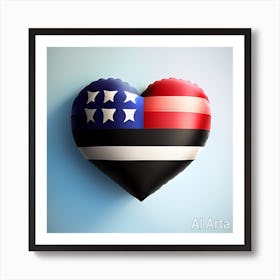 Heart Of America Art Print