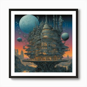 Default High Quality Highly Detailed Picture An Imaginative Il 0 Art Print