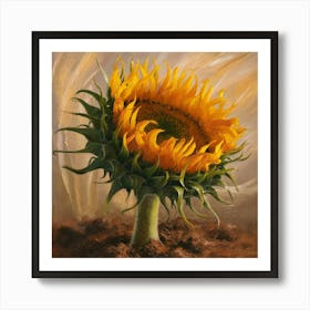 Sunflower Art Print