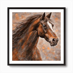 Horse Portrait 3 Art Print