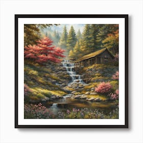 Waterfall Art Print