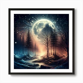 Moonlit Magic 14 Art Print