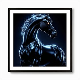 Creative Horse Beauty Illustration Nr 189 Art Print