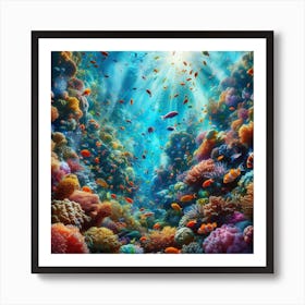 Coral Reef 2 Art Print