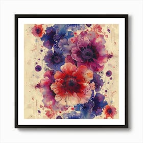 Anemones 1 Art Print