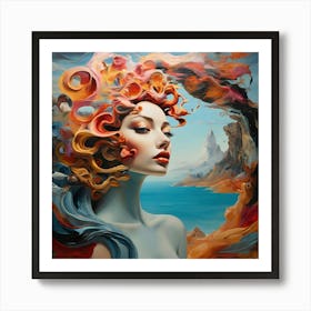 Surrealist Art Art Print