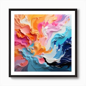 Abstract Painting 12 Art Print