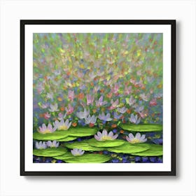 Everlasting Bloom of Eternity Art Print