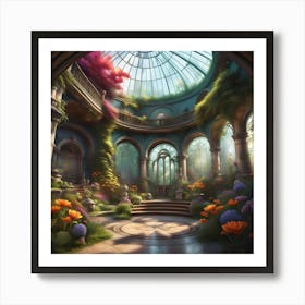 The Botanical Sanctuary Art Print