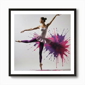 Ballet Dancer 3 Art Print