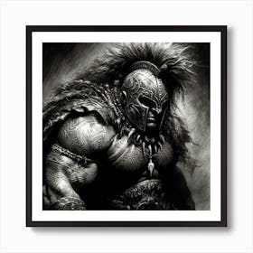 Spartan Warrior Art Print