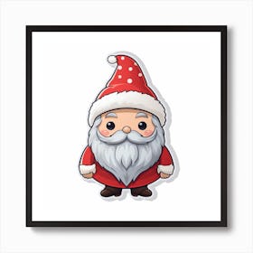 Santa Claus 7 Art Print