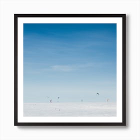 Snow Kite Art Print