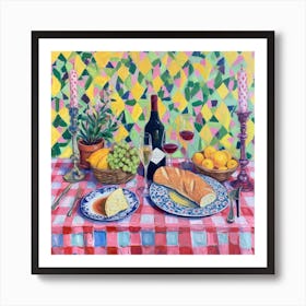 La Tavernetta Trattoria Italian Food Kitchen Art Print