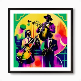 Jazz Quartet Art Print
